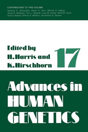 9780306428562: Advances in Human Genetics