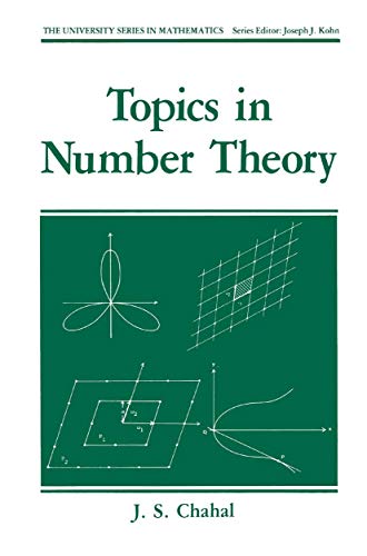 Beispielbild fr Topics in Number Theory zum Verkauf von Better World Books