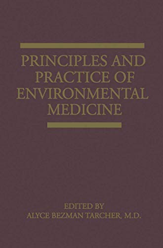 Stock image for Principles and Practice of Environmental Medicine for sale by Anybook.com