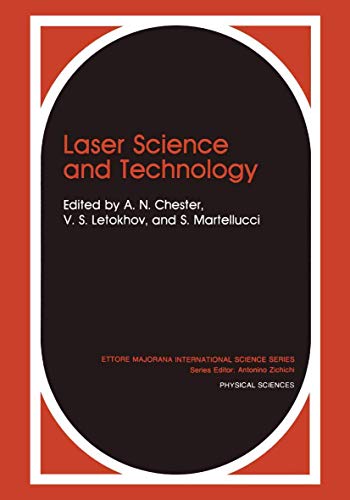 Stock image for Laser Science and Technology (Ettore Majorana International Science Series, 35) for sale by HPB-Red