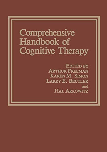 Imagen de archivo de Comprehensive Handbook of Cognitive Therapy a la venta por ThriftBooks-Dallas