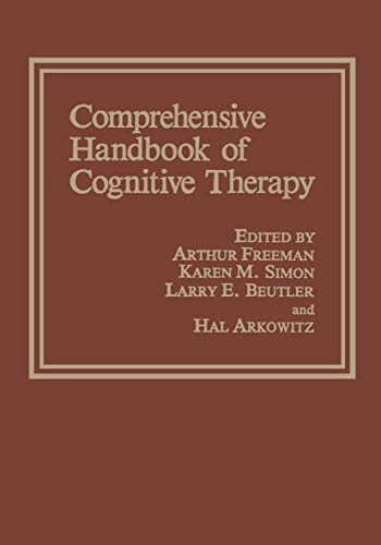 Stock image for Comprehensive Handbook of Cognitive Therapy for sale by ThriftBooks-Dallas