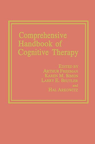 Stock image for Comprehensive Handbook of Cognitive Therapy for sale by Arnold M. Herr