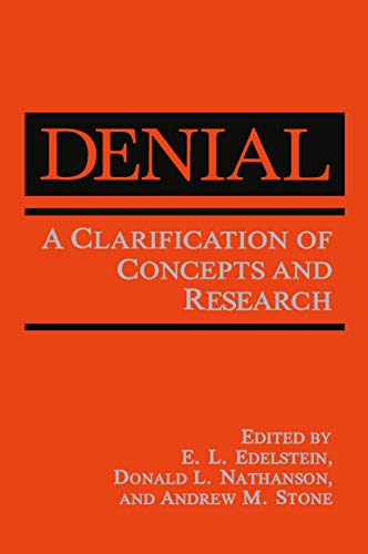 Imagen de archivo de Denial: A Clarification of Concepts and Research a la venta por The Unskoolbookshop