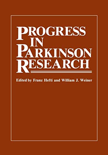 Imagen de archivo de Progress in Parkinson Research a la venta por Solr Books