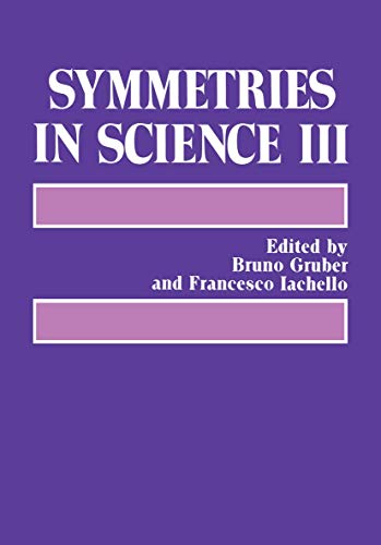 Imagen de archivo de Symmetries in Science, III a la venta por Zubal-Books, Since 1961