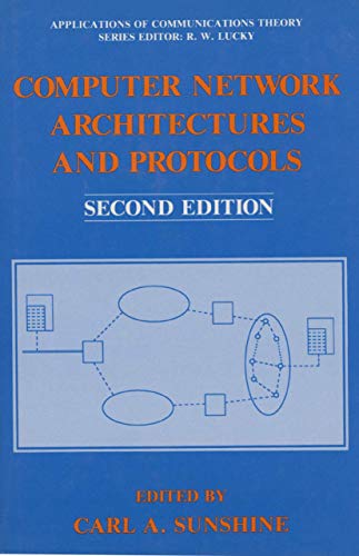 Stock image for Computer Network Architectures and Protocols (Applications of Communications Theory Ser.). 2nd Edition. for sale by Bingo Used Books