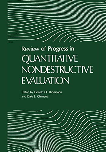 9780306432095: Review of Progress in Quantitative Nondestructive Evaluation/Volume 8, Parts A and B: Volume 8, Part A and B