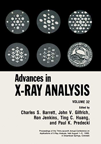 Beispielbild fr Advances in X-Ray Analysis zum Verkauf von Better World Books