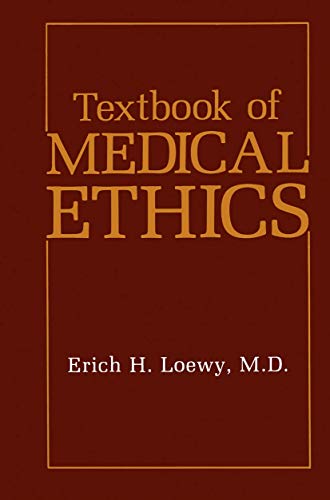 Beispielbild fr Textbook of Medical Ethics zum Verkauf von Hay-on-Wye Booksellers