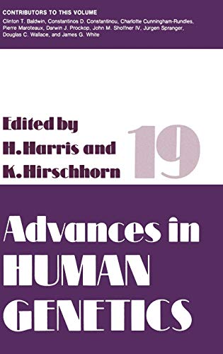 9780306432989: Advances in Human Genetics (19)