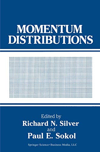 Imagen de archivo de Momentum Distributions a la venta por Zubal-Books, Since 1961