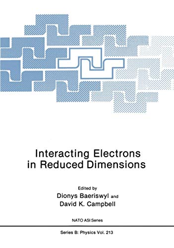 Stock image for Interacting Electrons in Reduced Dimensions for sale by Better World Books