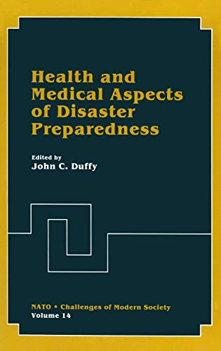 Beispielbild fr Health and medical aspects of disaster preparedness. zum Verkauf von Kloof Booksellers & Scientia Verlag