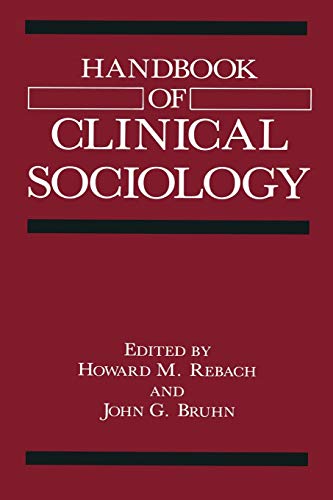 Beispielbild fr Handbook of Clinical Sociology zum Verkauf von ThriftBooks-Dallas