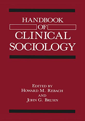 9780306435799: Handbook of Clinical Sociology