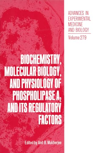 Stock image for Biochemistry, Molecular Biology, and Physiology of Phospholipase A2 and Its Regulatory Factors for sale by Rob the Book Man