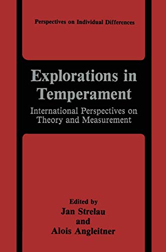 9780306437823: Explorations in Temperament: International Perspectives on Theory and Measurement