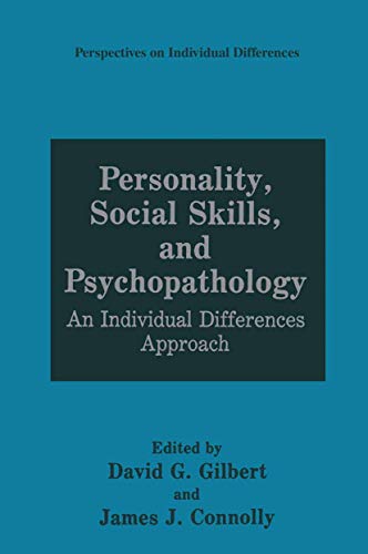 Stock image for Personality, Social Skills and Psychopathology for sale by Kennys Bookshop and Art Galleries Ltd.