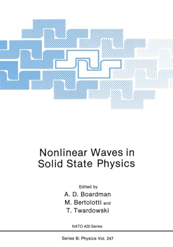 Stock image for Nonlinear Waves in Solid State Physics (NATO Science Series B: Physics) for sale by Zubal-Books, Since 1961