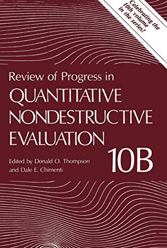 Stock image for Review of Progress in Quantitative Nondestructive Evaluation (v. 10A and 10B) for sale by Zubal-Books, Since 1961