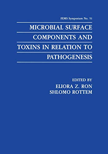 9780306439087: Microbial Surface Components and Toxins in Relation to Pathogenesis (F.E.M.S. Symposium Series)