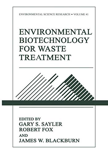 9780306439438: Environmental Biotechnology for Waste Treatment