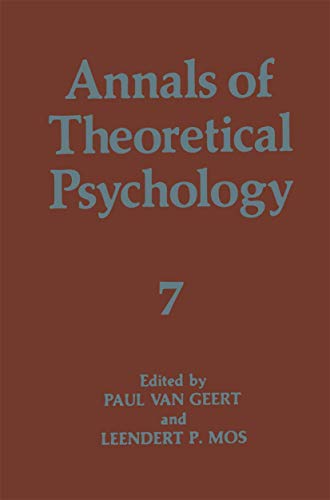 Annals of Theoretical Psychology - Paul Van Geert