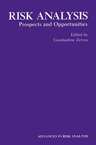 Beispielbild fr Risk Analysis: Prospects and Opportunities zum Verkauf von Revaluation Books