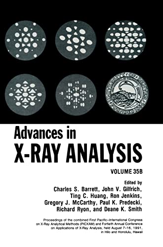 9780306442490: Advances in X-Ray Analysis: Volume 35B: v. 35
