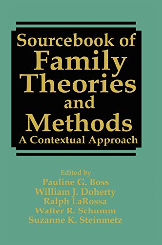 Stock image for Sourcebook of Family Theories and Methods: A Contextual Approach for sale by SecondSale