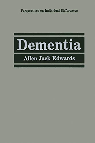 Imagen de archivo de Dementia a la venta por Bingo Used Books