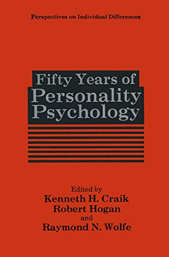 9780306442919: Fifty Years of Personality Psychology