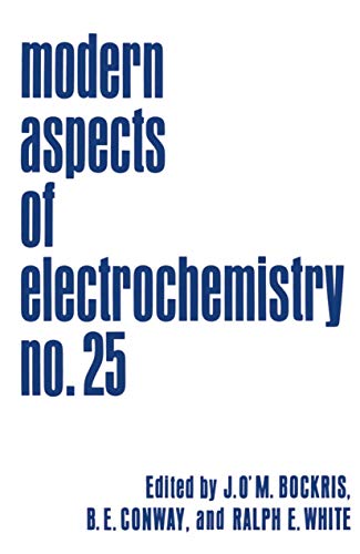 Beispielbild fr Modern Aspects of Electrochemistry, No. 25 (Volume 25) zum Verkauf von Anybook.com