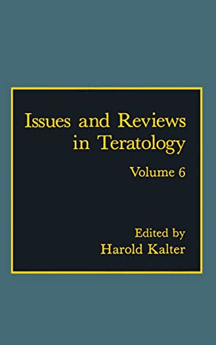 Stock image for Issues and Reviews in Teratology: v. 6 for sale by THE SAINT BOOKSTORE