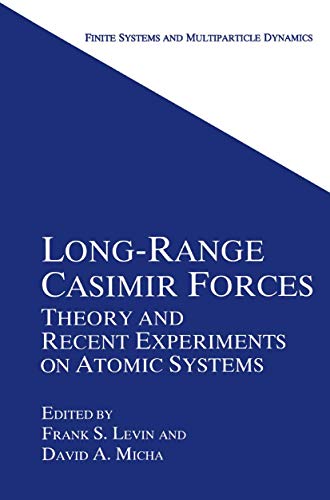 Stock image for Long-Range Casimir Forces: Theory and Recent Experiments on Atomic Systems (Finite Systems and Multiparticle Dynamics) for sale by Reader's Corner, Inc.