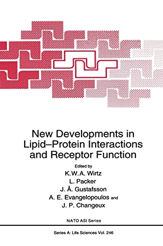 Imagen de archivo de New Developments in Lipid-Protein Interactions and Receptor Function (Nato Science Series: A:246) a la venta por Zubal-Books, Since 1961