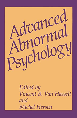 Advanced Abnormal Psychology