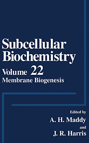 Stock image for Membrane Biogenesis (Subcellular Biochemistry 22) for sale by Zubal-Books, Since 1961