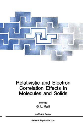 Relativistic and electron correlation effects in molecules and solids