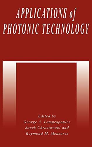 Beispielbild fr Applications of Photonic Technology zum Verkauf von Ammareal