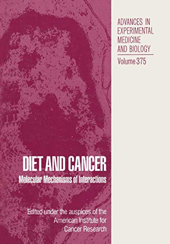 Stock image for Diet and Cancer for sale by Kennys Bookstore