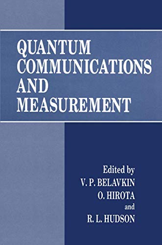 Quantum Communications and Measurement - V. P. Belavkin