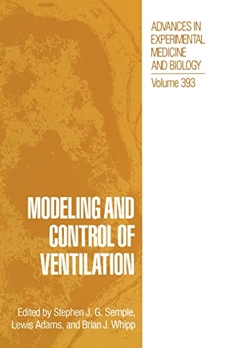Stock image for Modeling and Control of Ventilation : Proceedings of the London Conference on Modeling and Control of Ventilation Held in Egham, Surrey, England, September 17-20, 1994 for sale by Better World Books