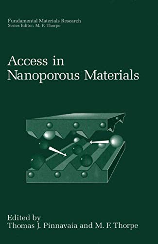 9780306452185: Access in Nanoporous Materials (Fundamental Materials Research)