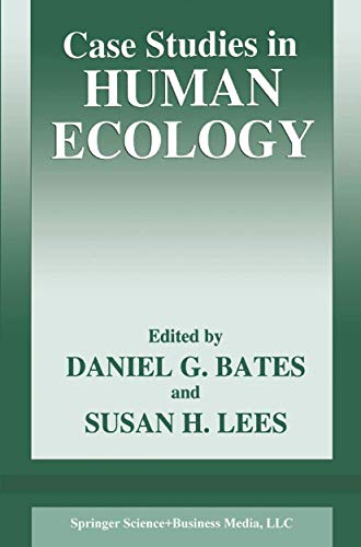 Imagen de archivo de Case Studies in Human Ecology a la venta por Better World Books