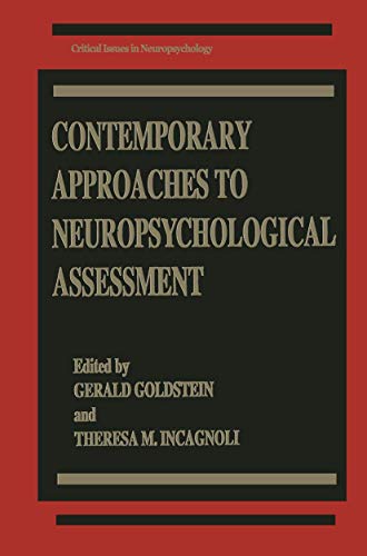 Stock image for Contemporary Approaches to Neuropsychological Assessment (Critical Issues in Neuropsychology) for sale by HPB-Red