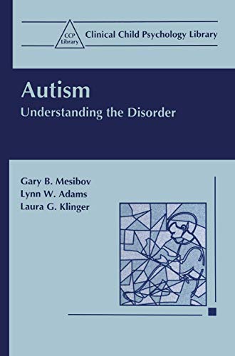 9780306455469: Autism: Understanding the Disorder (Clinical Child Psychology Library)