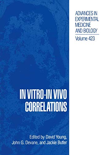 9780306456008: In Vitro-In Vivo Correlations (Advances in Experimental Medicine & Biology)