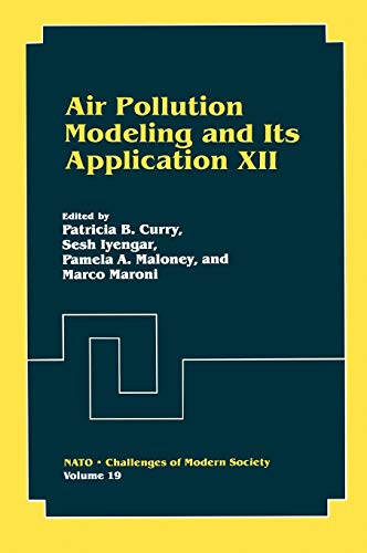 Beispielbild fr Air Pollution Modeling and Its Application XII: 22 (Nato Challenges of Modern Society, 22) zum Verkauf von WorldofBooks